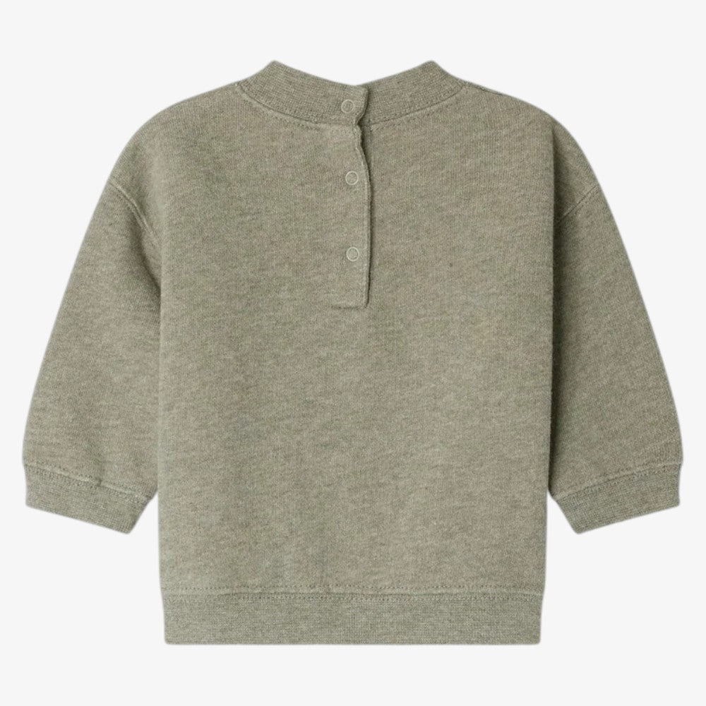 Dady Sweatshirt - Grayish Green