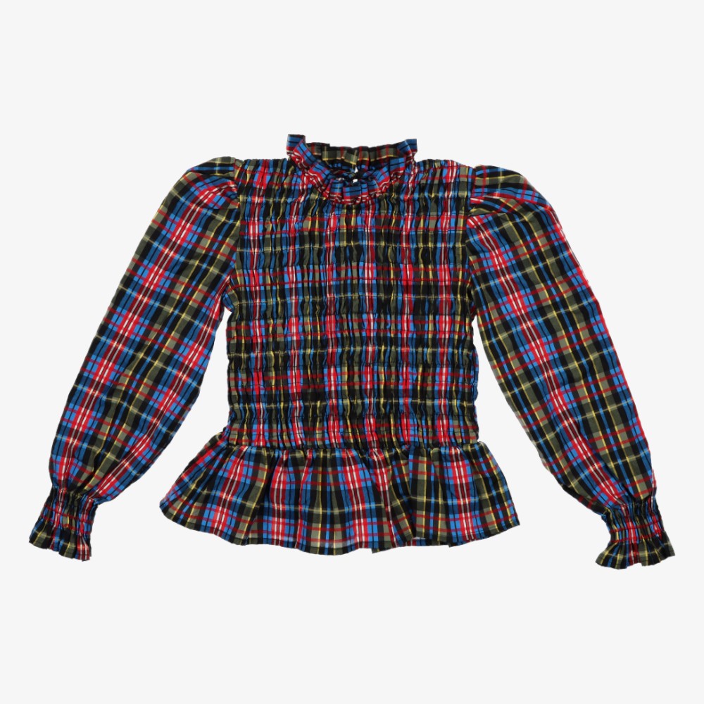 Mars Blouses - Ruby Dusk Tartan