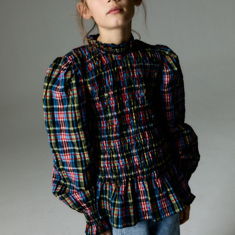 Mars Blouses - Ruby Dusk Tartan