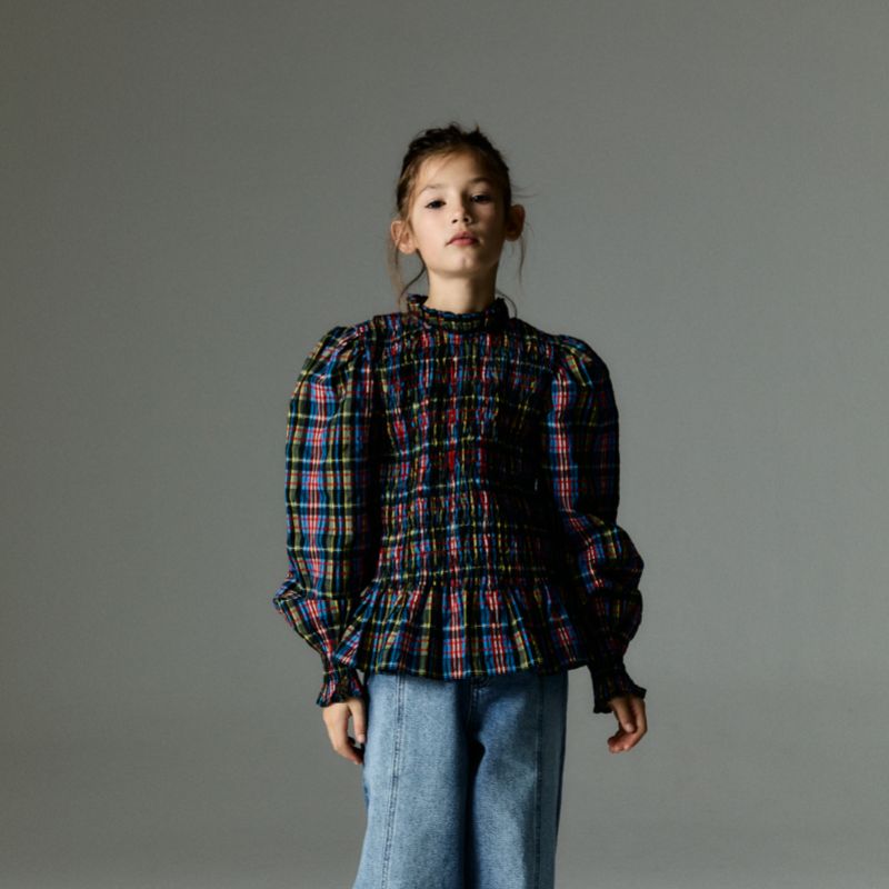 Mars Blouses - Ruby Dusk Tartan