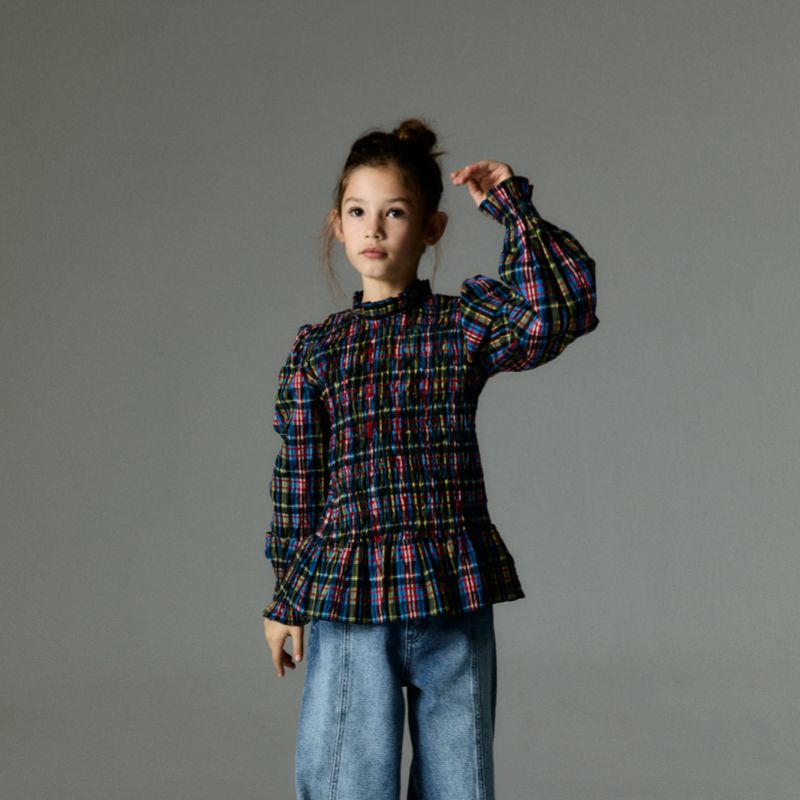 Mars Blouses - Ruby Dusk Tartan