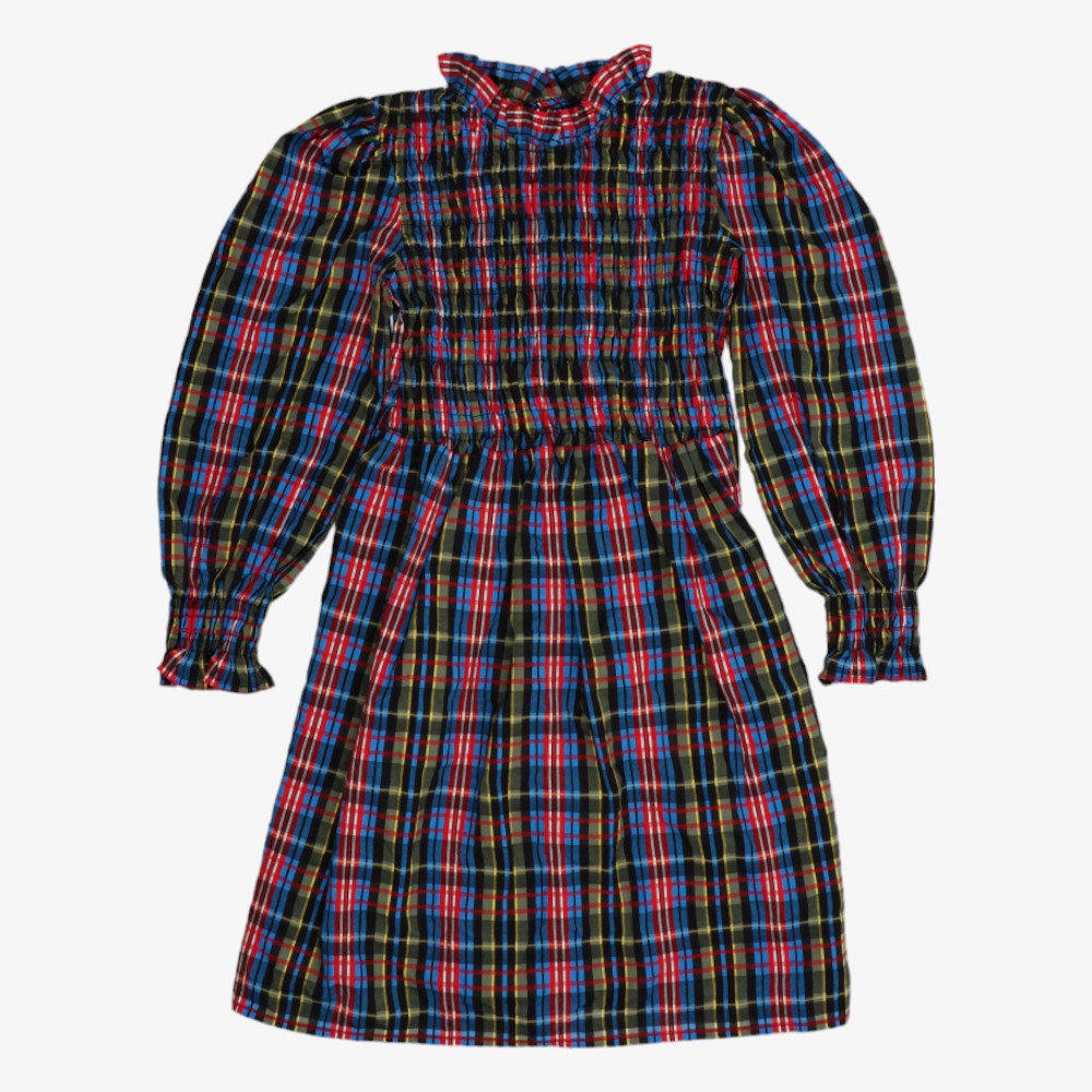 Mars Dress - Ruby Dusk Tartan
