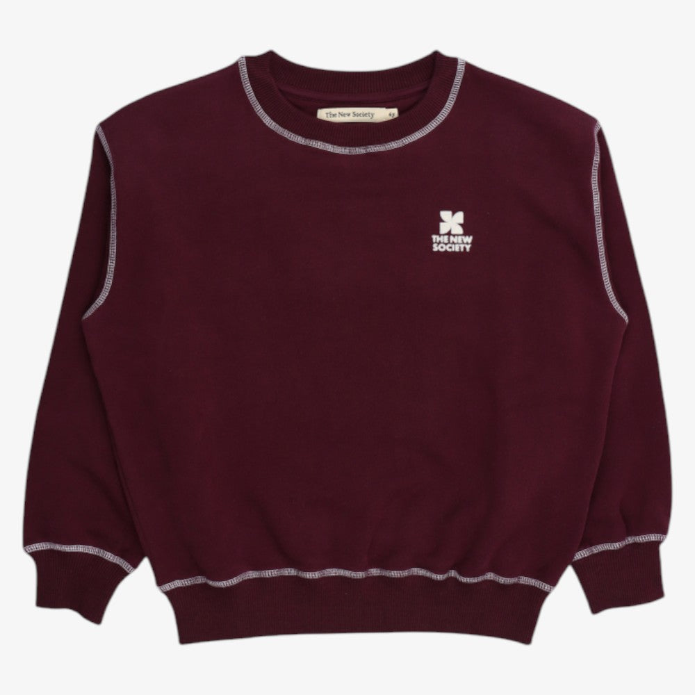 Logo Sweatshirt - Wine