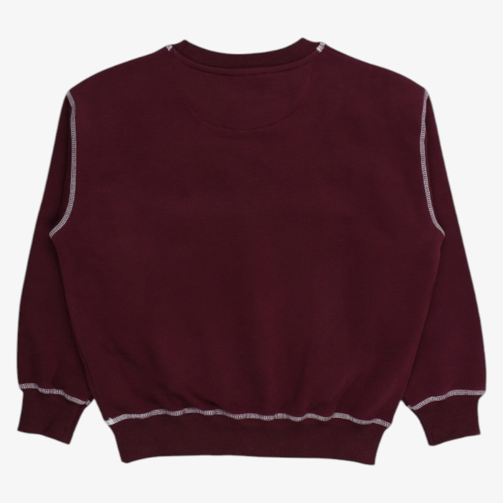 Logo Sweatshirt - Wine