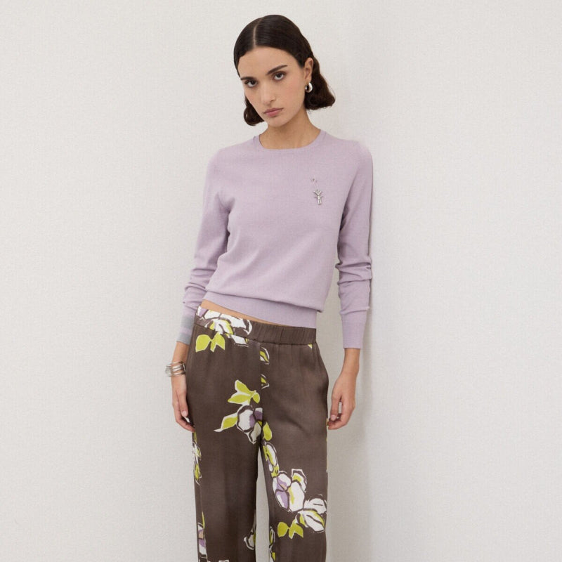 Pin Sweater - Lavender