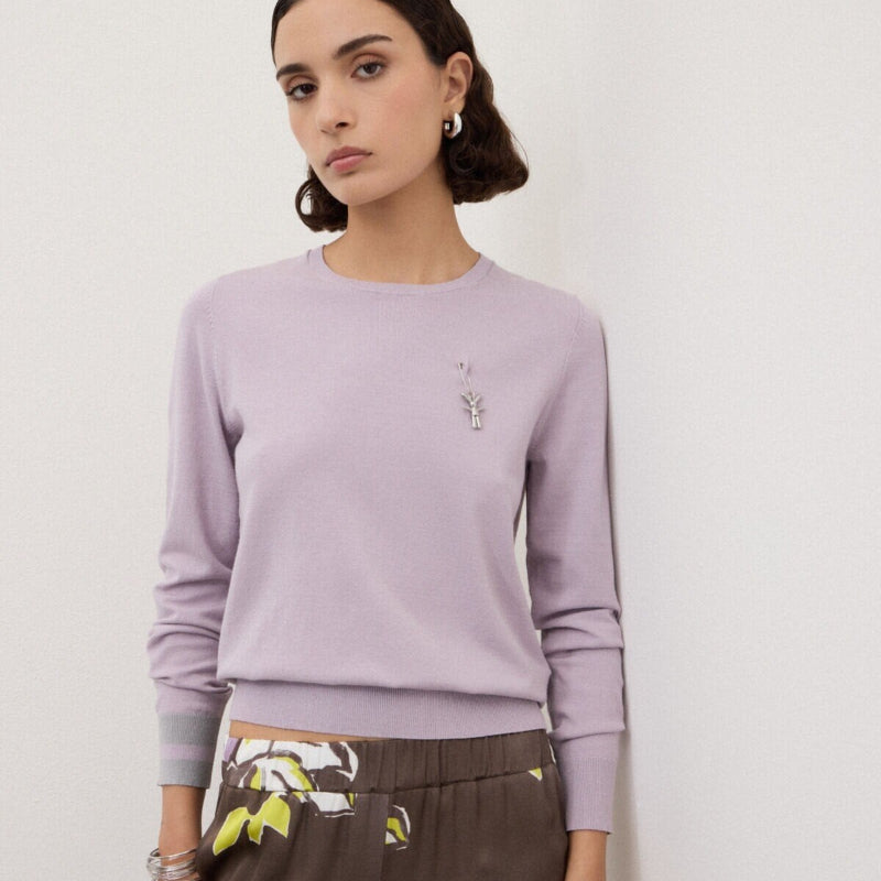 Pin Sweater - Lavender