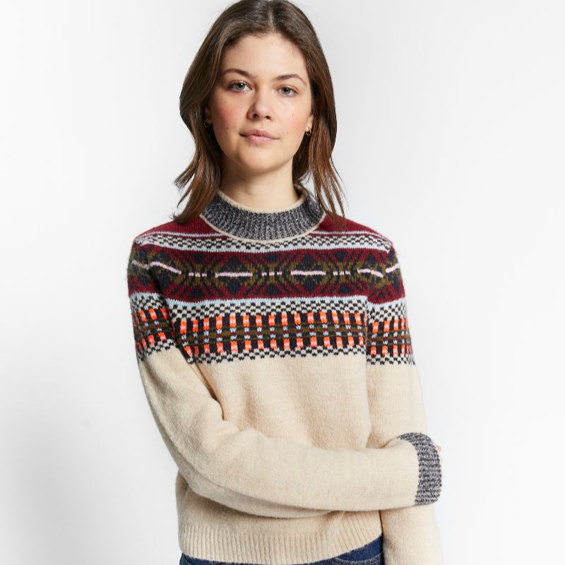 Jaquard Sweater - Off White