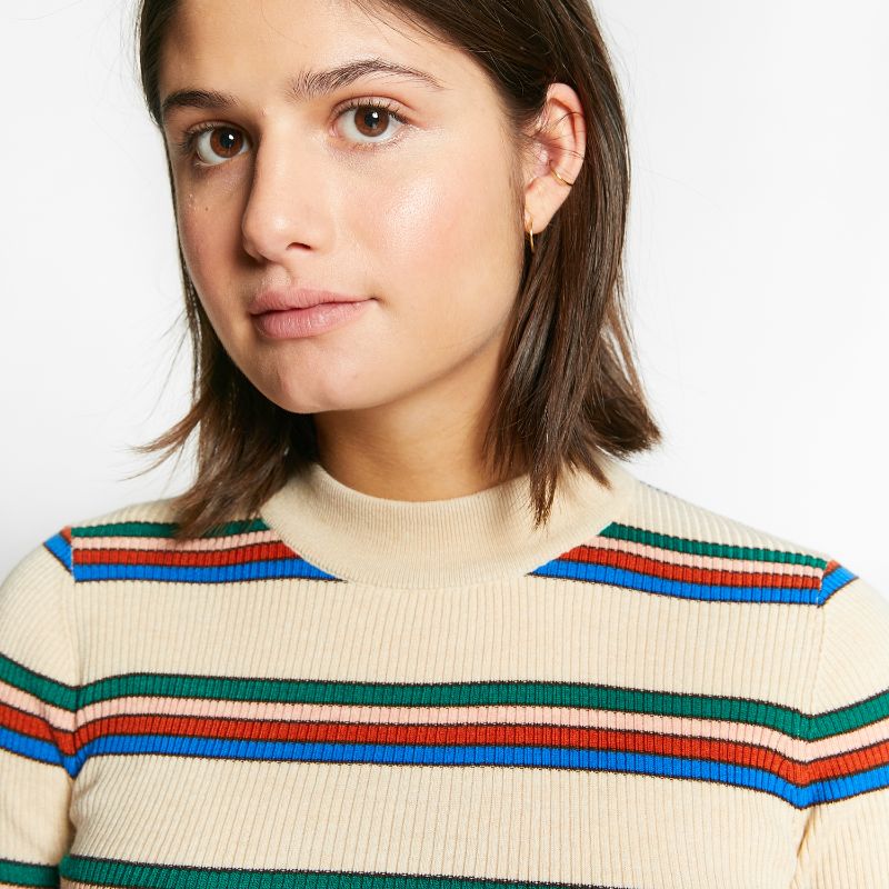 Striped Sweater - Off White