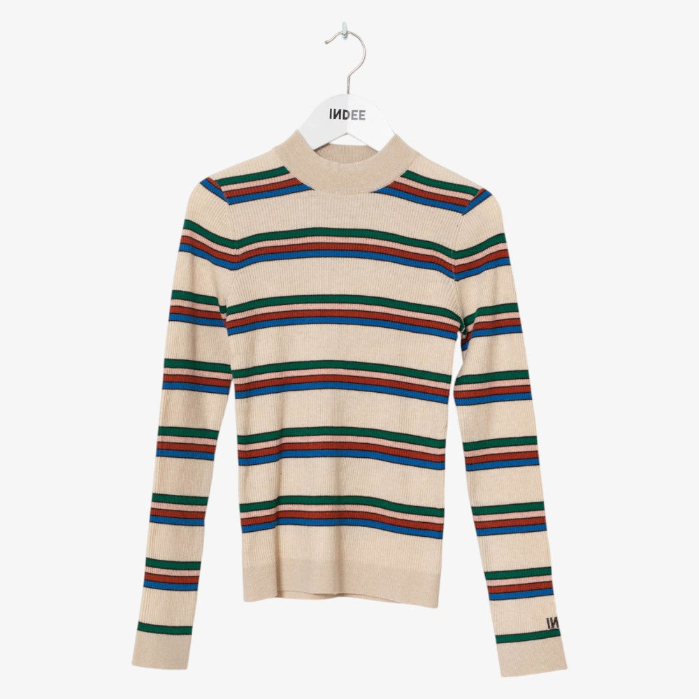 Striped Sweater - Off White