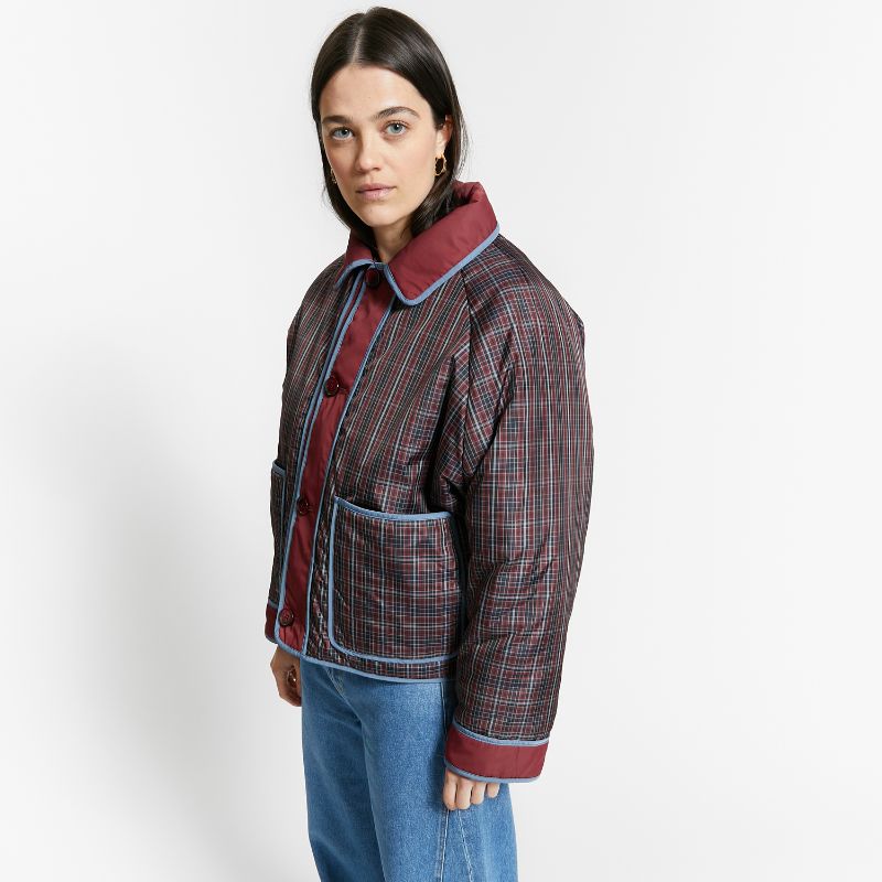Reversible Jacket - MERLOT RED