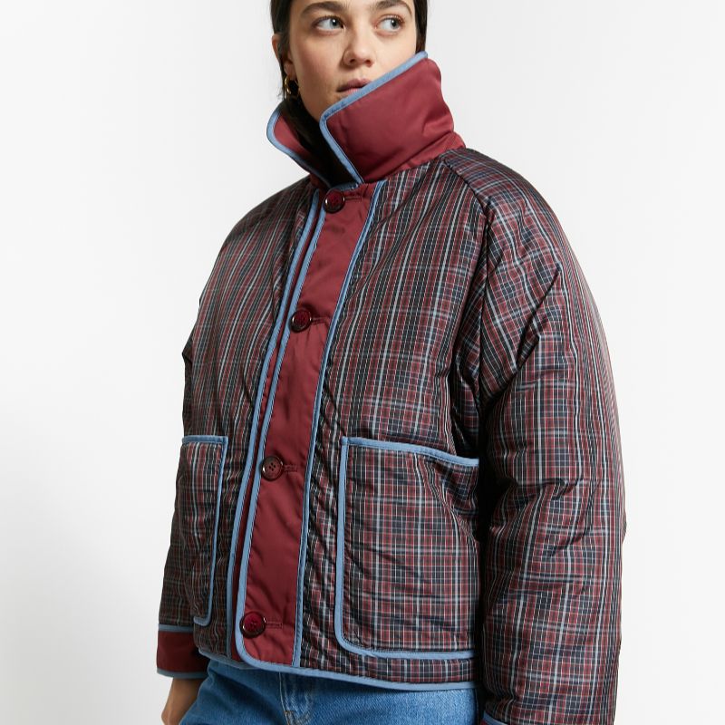 Reversible Jacket - MERLOT RED