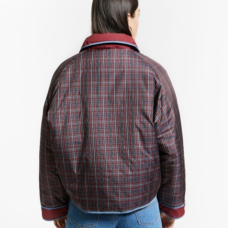 Reversible Jacket - MERLOT RED