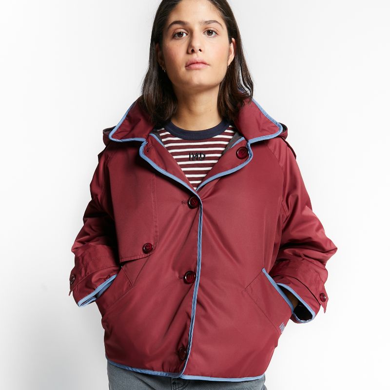 Reversible Jacket - MERLOT RED