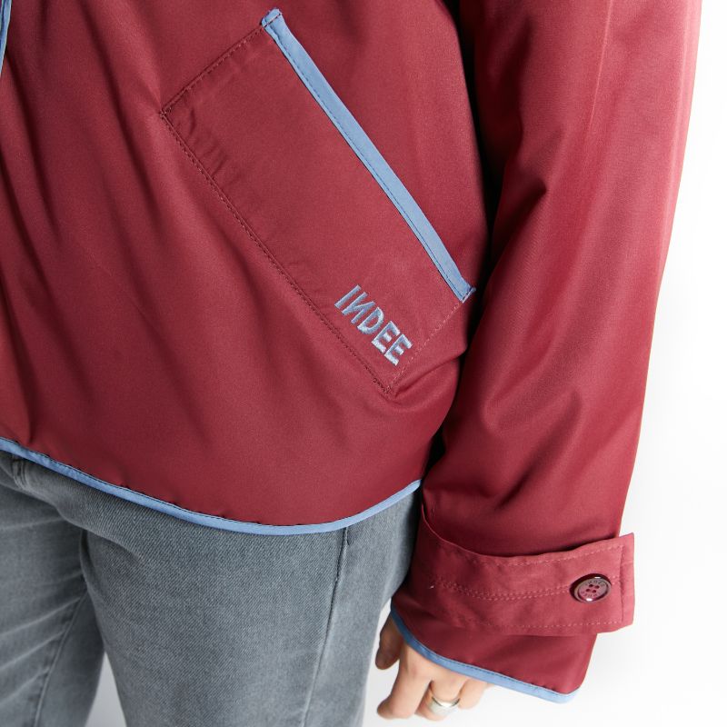 Reversible Jacket - MERLOT RED