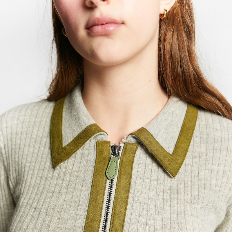 Outline Polo - Grey