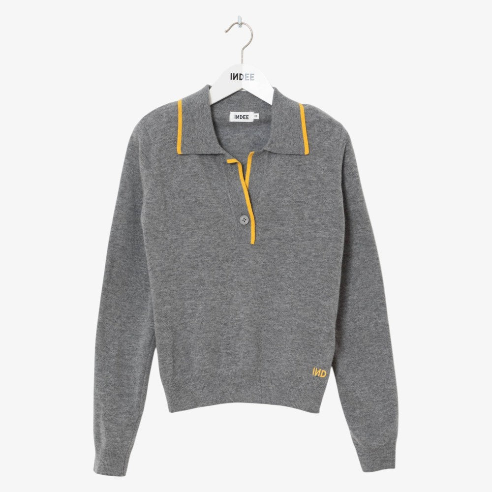 Collar Polo - Grey
