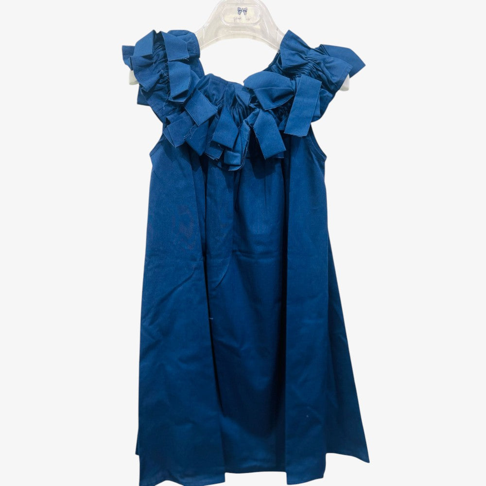 Bow Dress - Blue
