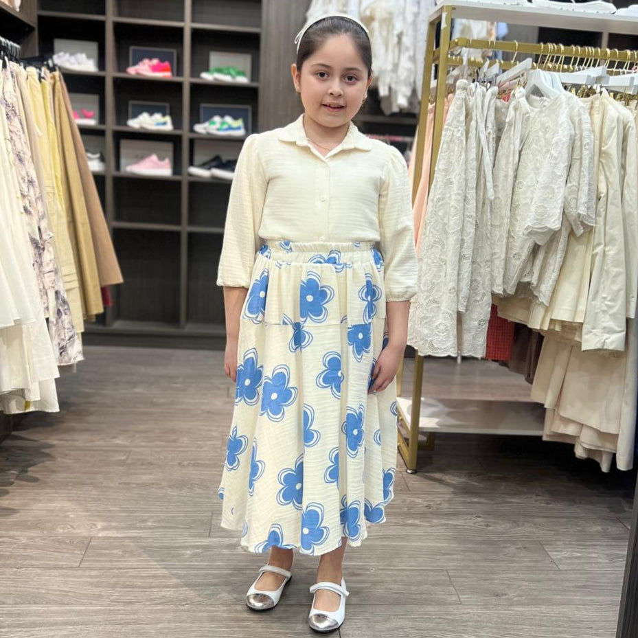 Muslin Top - Cream