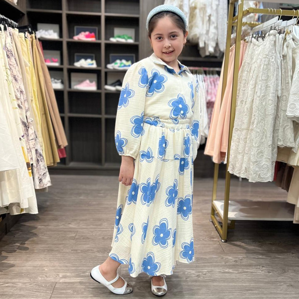 Muslin Top - Blue