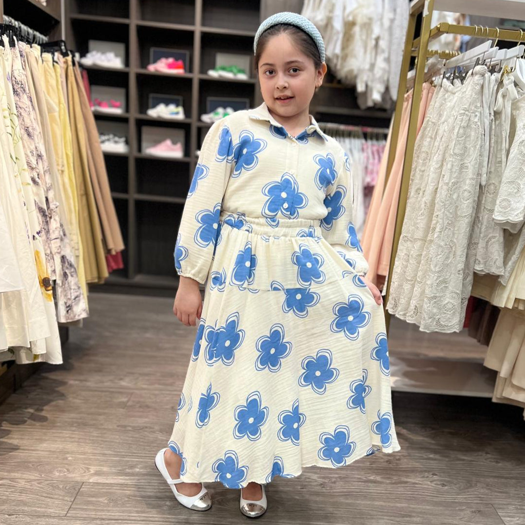 Muslin Top - Blue
