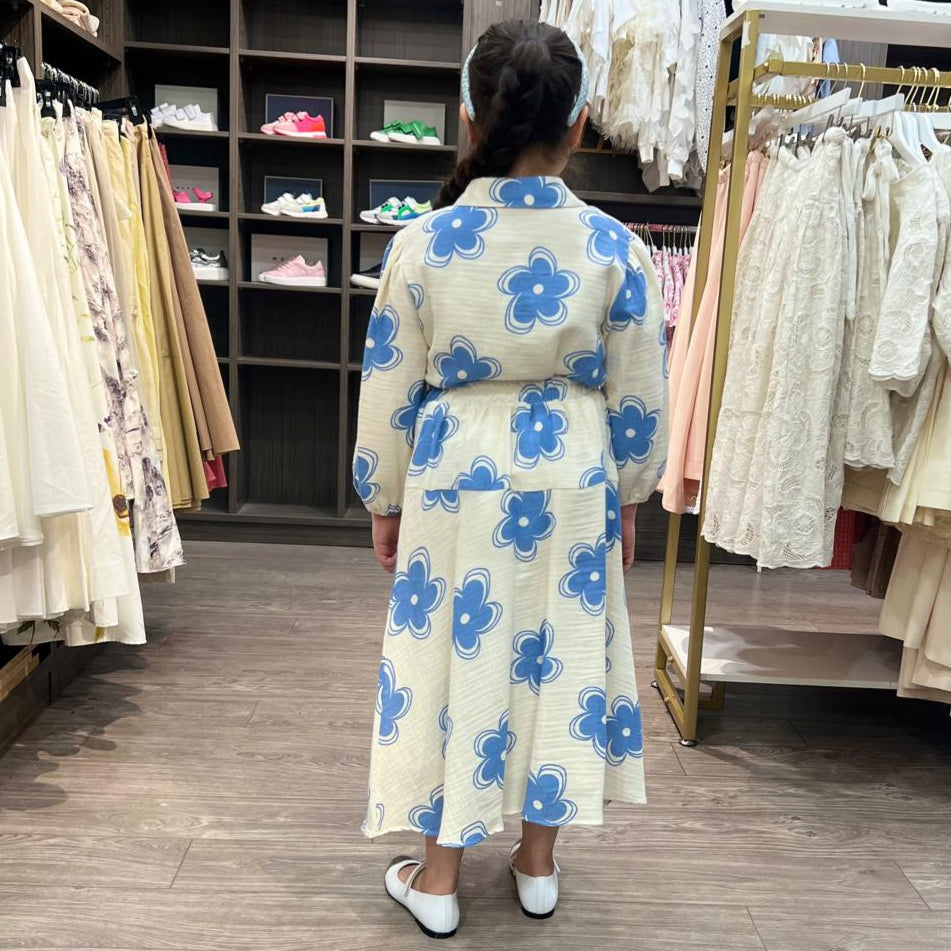 Muslin Top - Blue