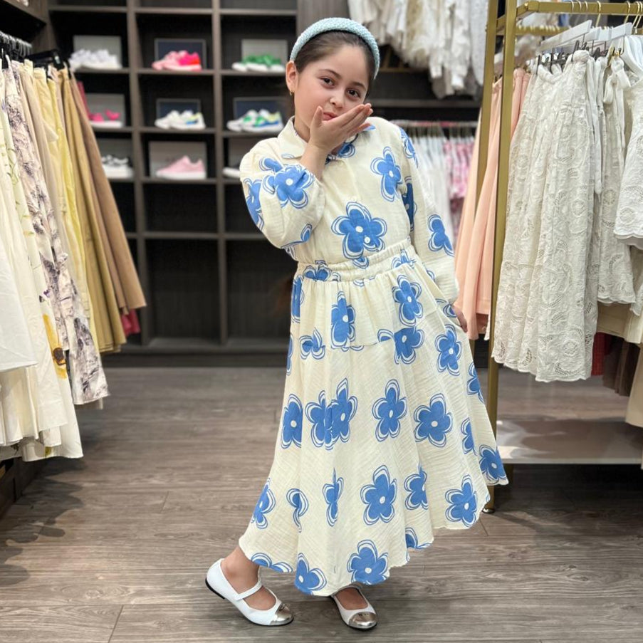 Muslin Top - Blue
