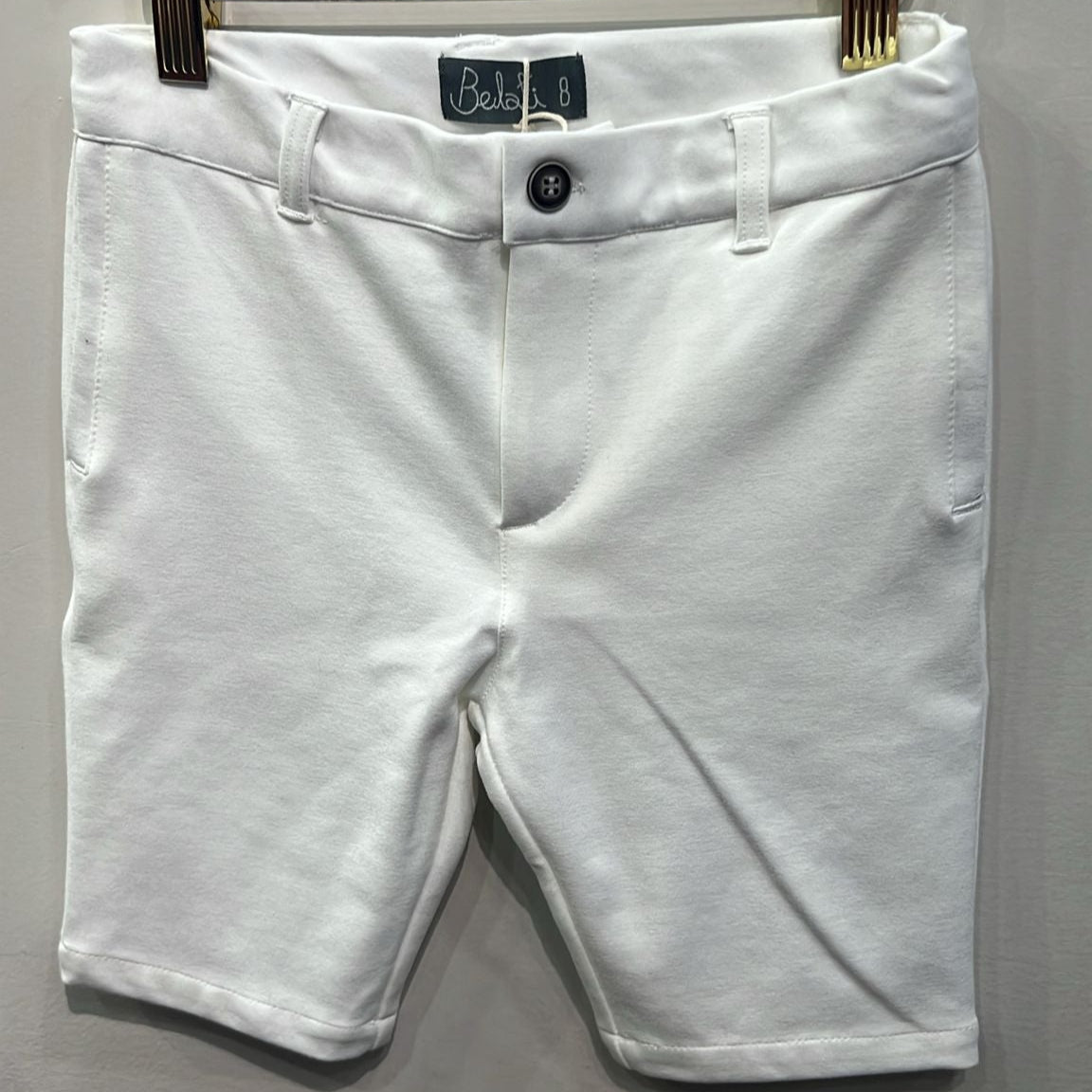 Linen Bermuda - Ivory