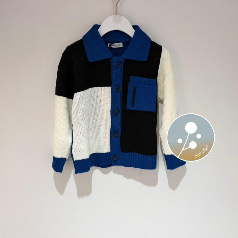 Patch Sweater - Ivory & Royal