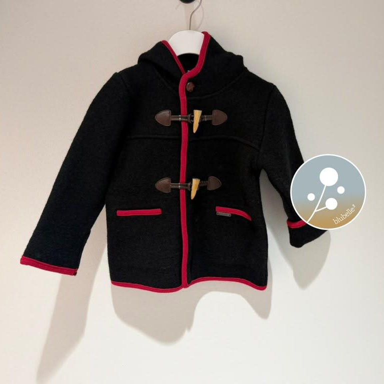 Pocket Jacket - Black/red