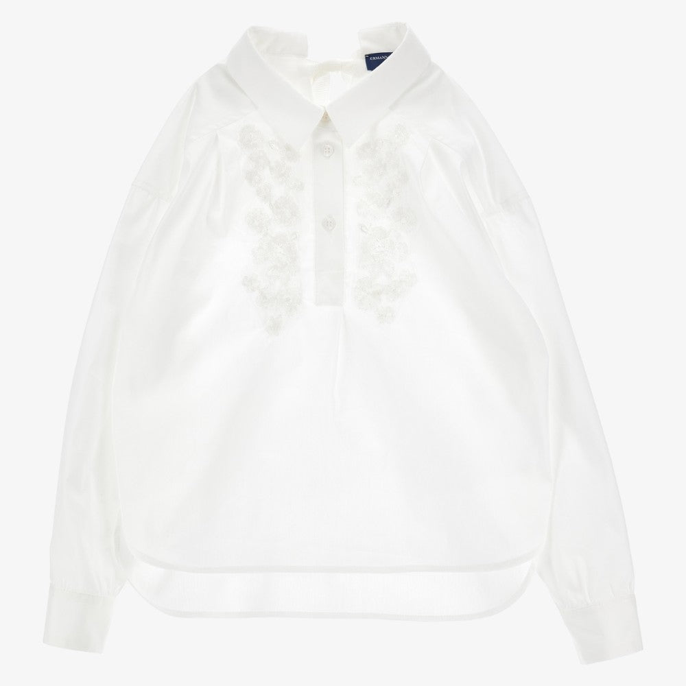 Embroidered Shirt - White