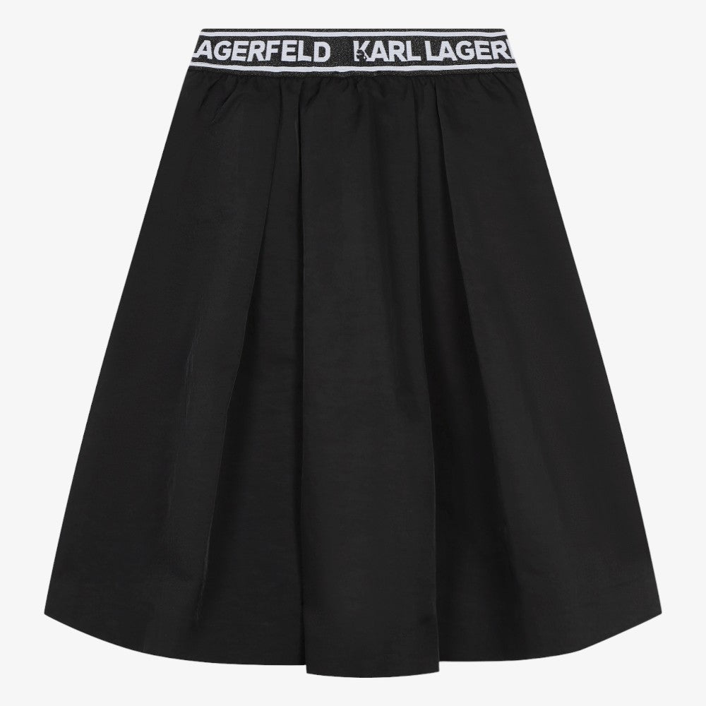Side Pocket Skirt - Black
