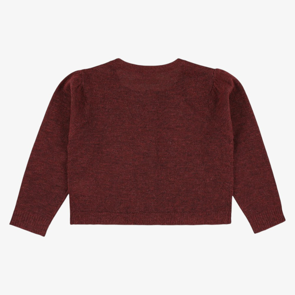 Zerah Cardigan - Bordeaux