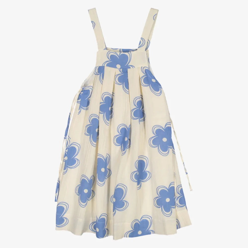 Muslin Dress - Blue