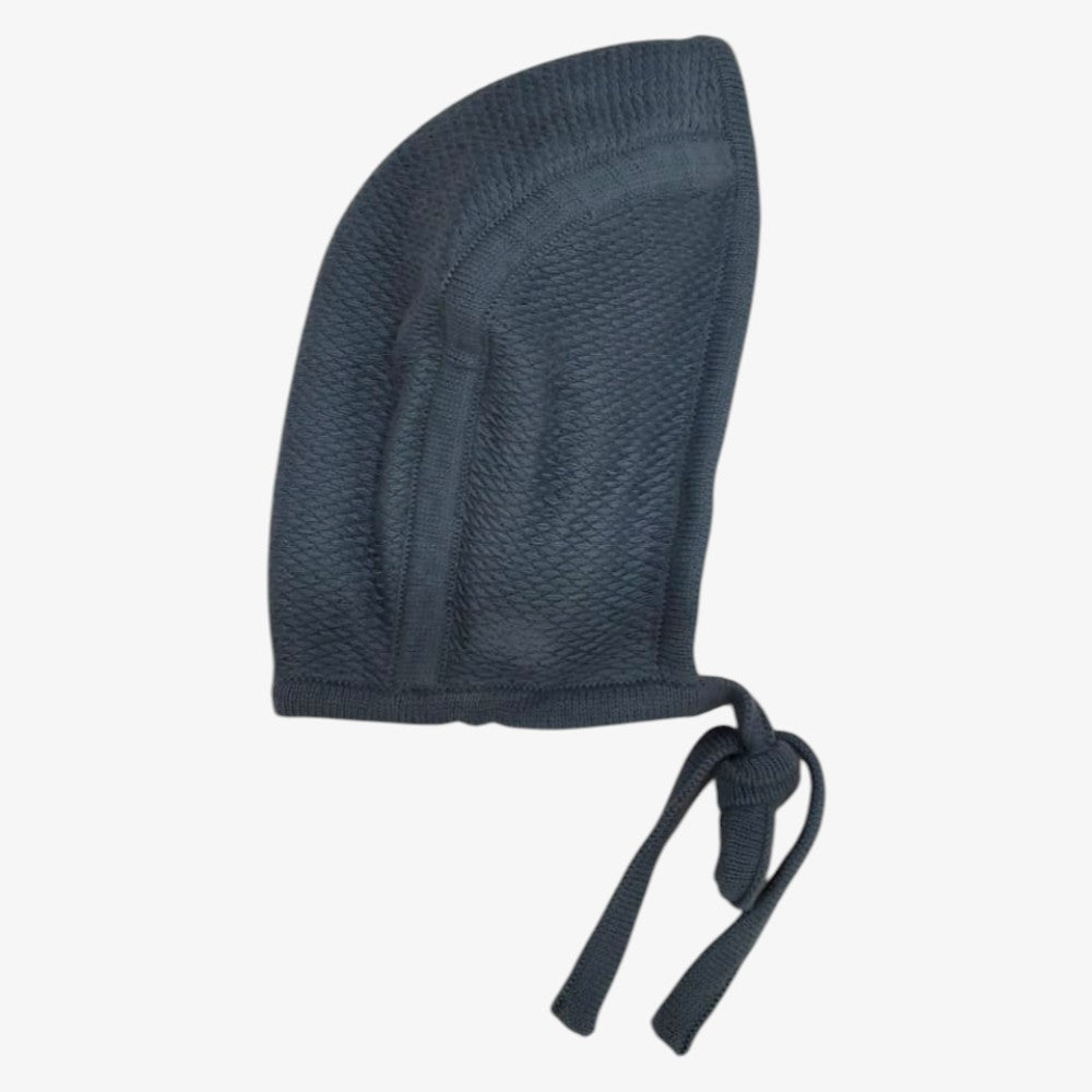 Cottage Knit Bonnet - J Blue