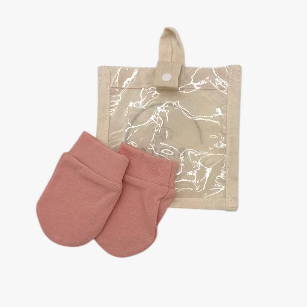 Scratch Mittens - Light Pink