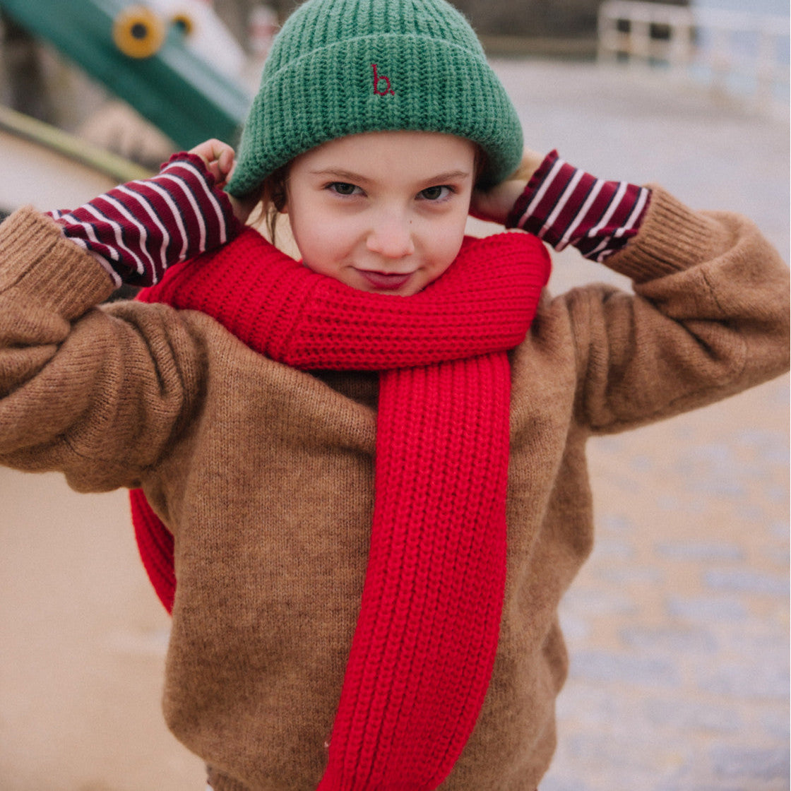 Wool Sweater - Cookie