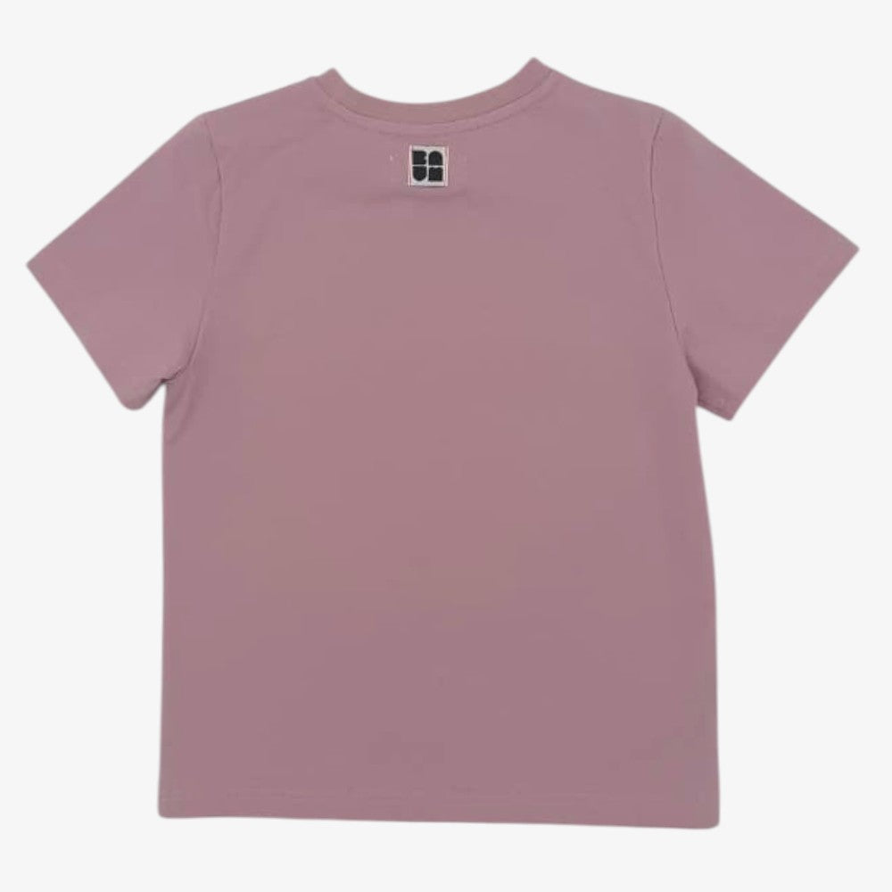 Leopard Logo SS T-Shirt - Pink