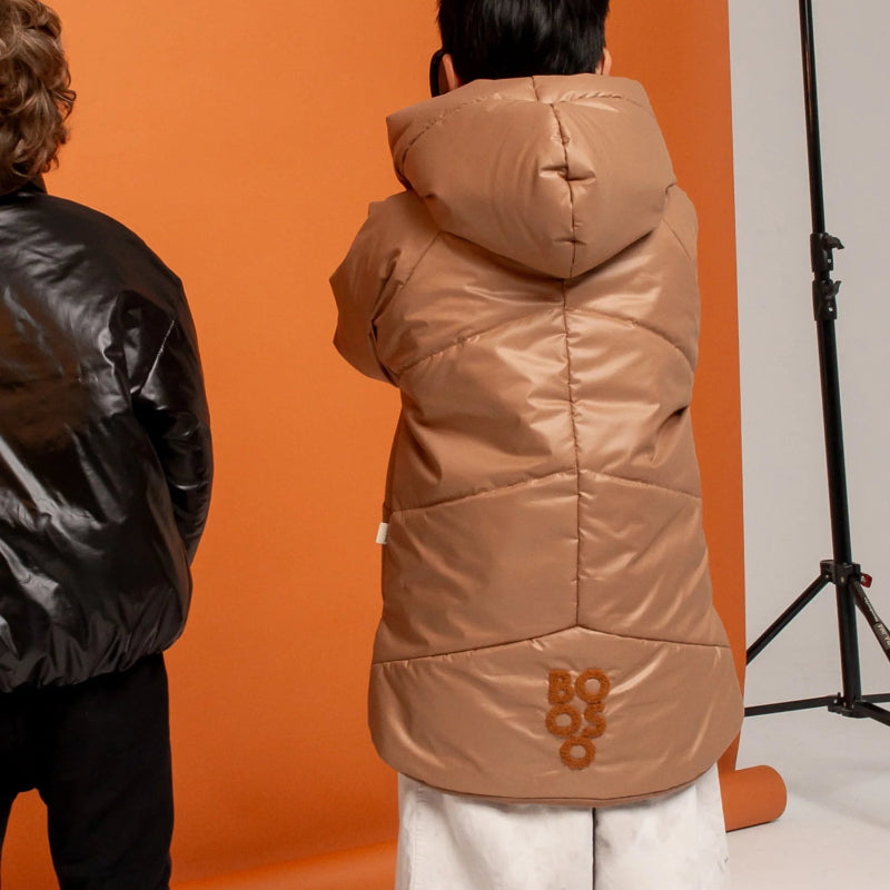 Zip Coat - Camel