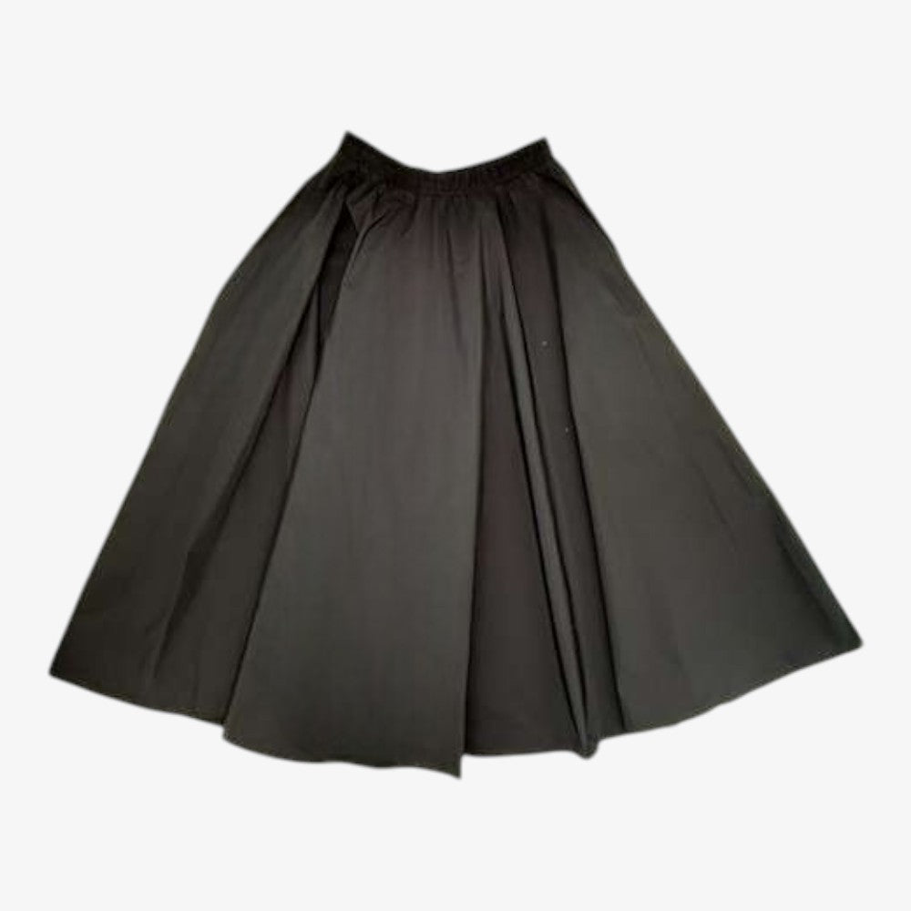 Tafetta Circle Skirt - Black