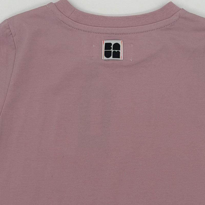 Leopard Logo LS T-Shirt - Pink