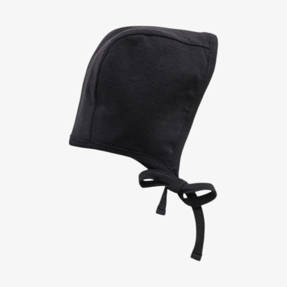 Cotton Bonnet - Black