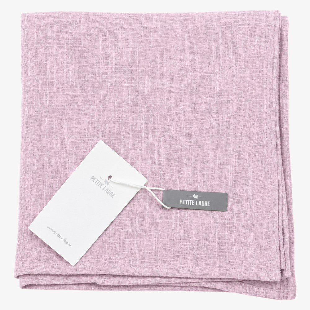 Swallow Baby Swaddle - Dusty Pink