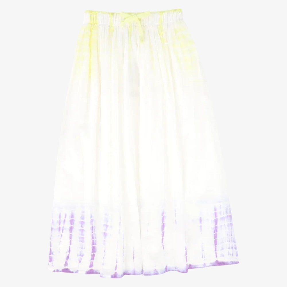 Crinkle Tie Dye Skirt - Lilac