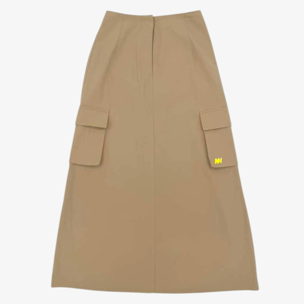 Cargo High Skirt - Beige