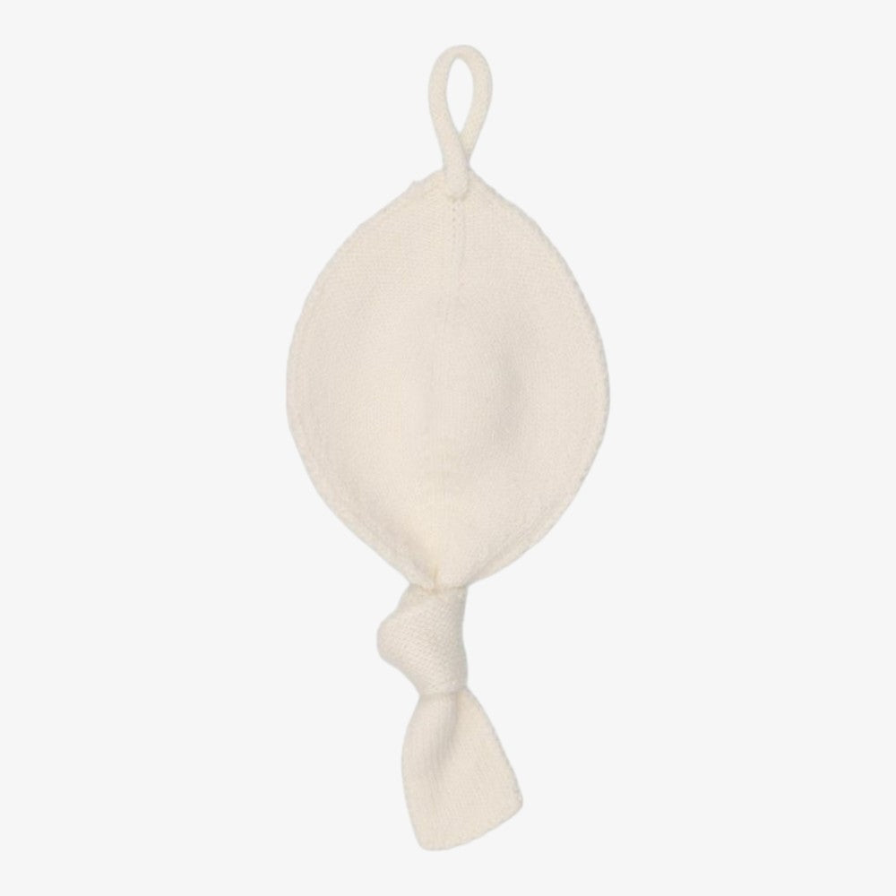 Knit Paci Holder - Cream