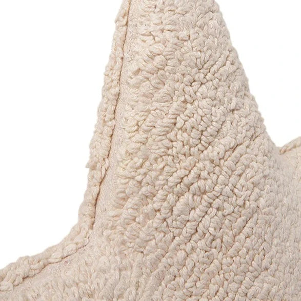 Washable Star Cushion - Beige