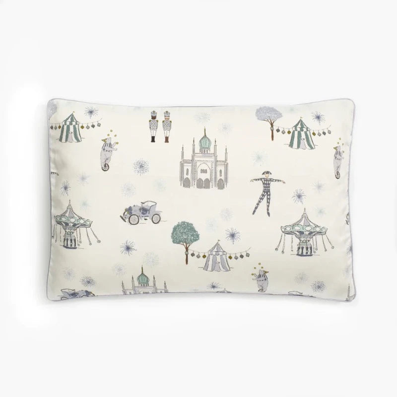 Toddler Pillowcase - Wonderland Aqua