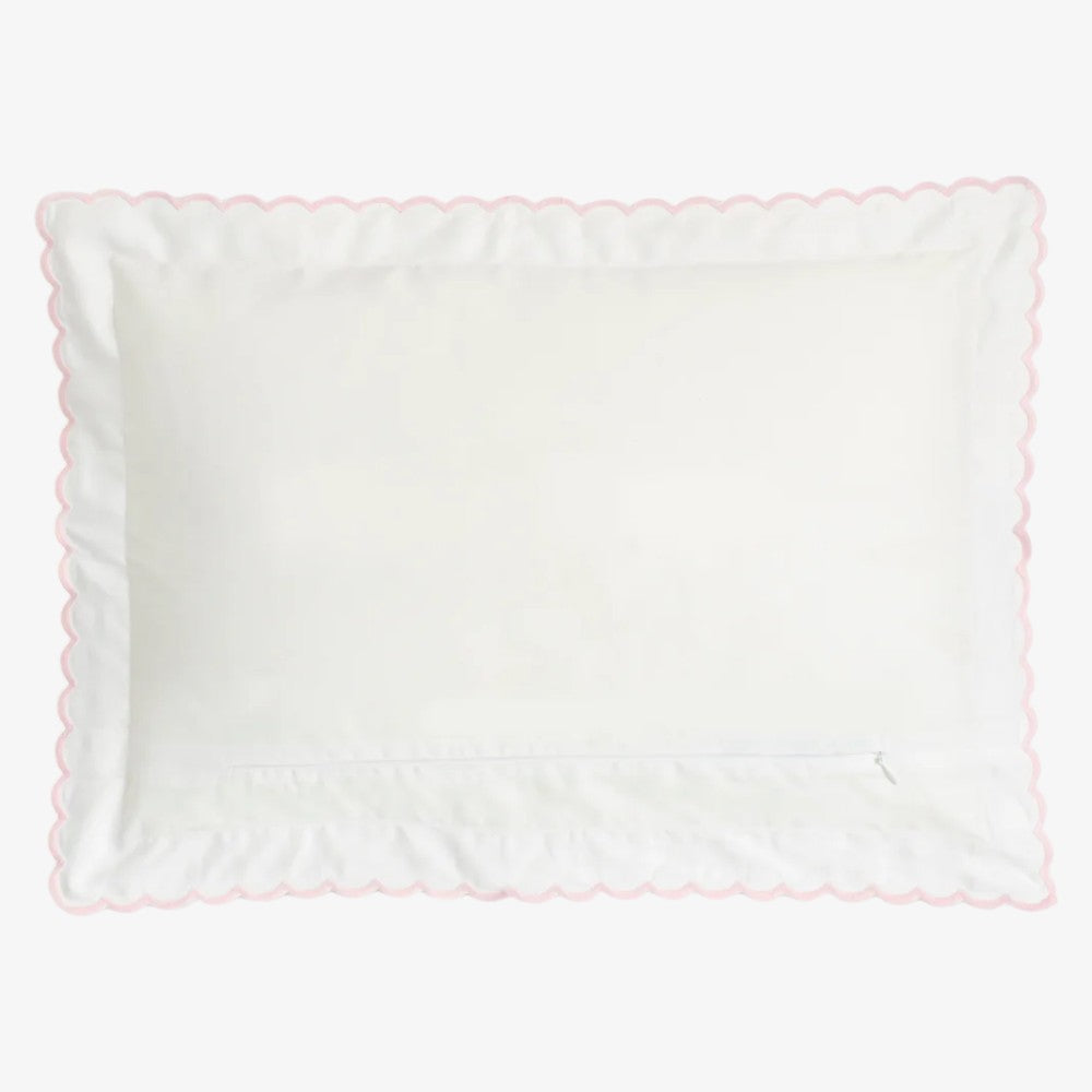 Toddler Pillowcase - Gingham Pink
