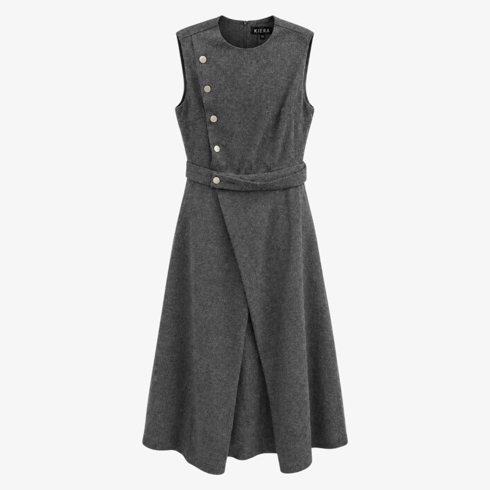 Button Detail Jumper - Grey