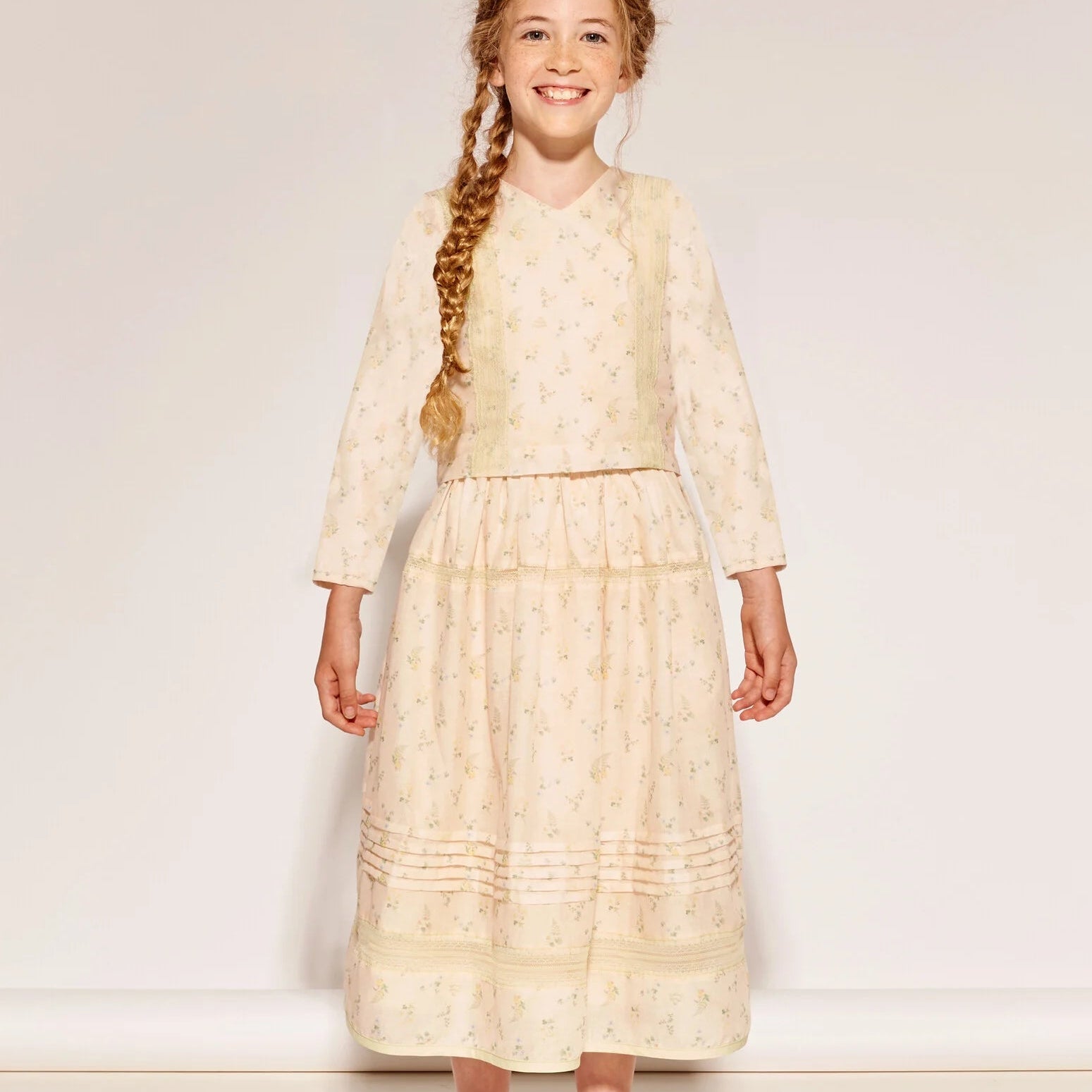 Amina Top And Skirt - Clover